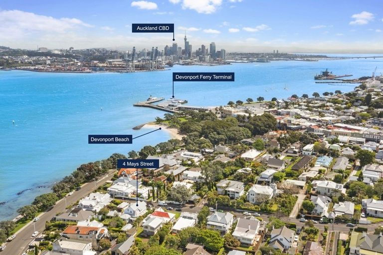 Photo of property in 4 Mays Street, Devonport, Auckland, 0624