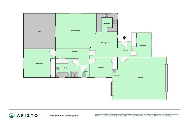 Photo of property in 1 Loader Place, Tawhero, Whanganui, 4501