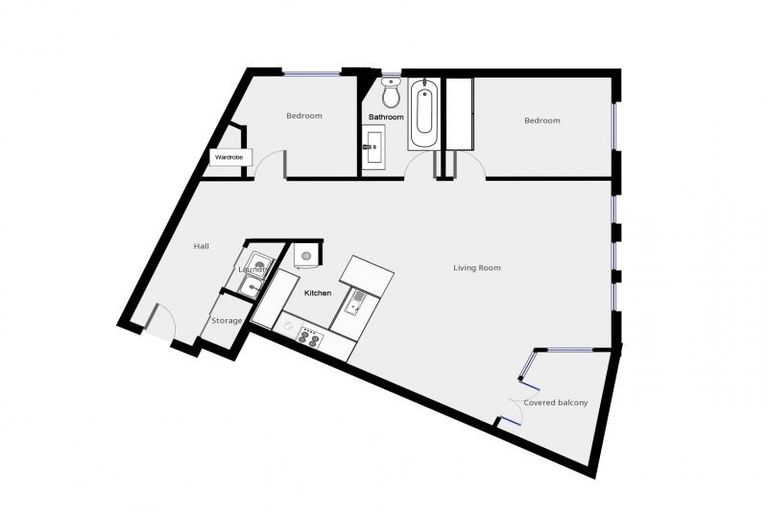 Photo of property in Dominion Apartments, 11/80u Victoria Street, Wellington Central, Wellington, 6011