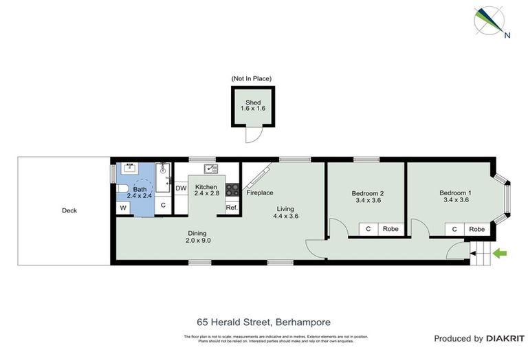 Photo of property in 65 Herald Street, Berhampore, Wellington, 6023
