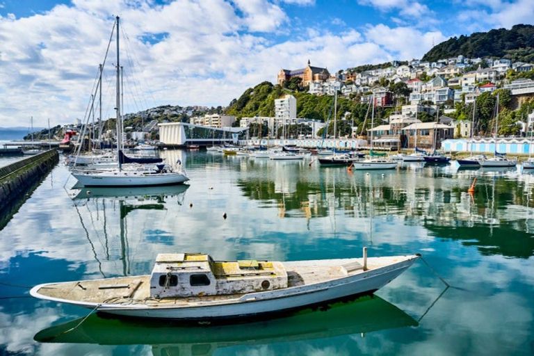 Photo of property in Clyde Quay Wharf, 1a/8 Clyde Quay Wharf, Te Aro, Wellington, 6011