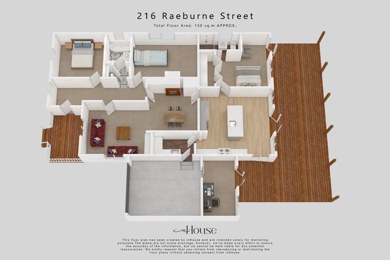 Photo of property in 216 Raeburne Street, Te Awamutu, 3800