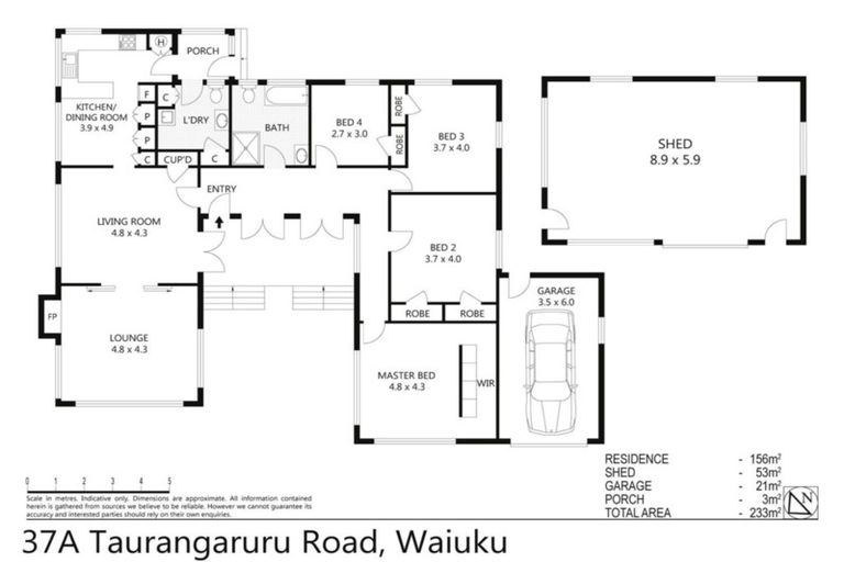 Photo of property in 37a Taurangaruru Road, Waiuku, 2683