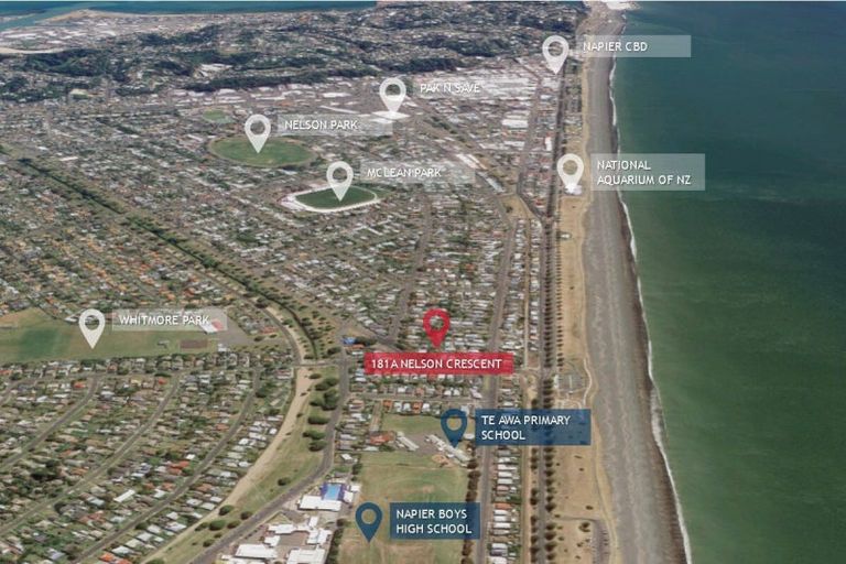 Photo of property in 181a Nelson Crescent, Napier South, Napier, 4110