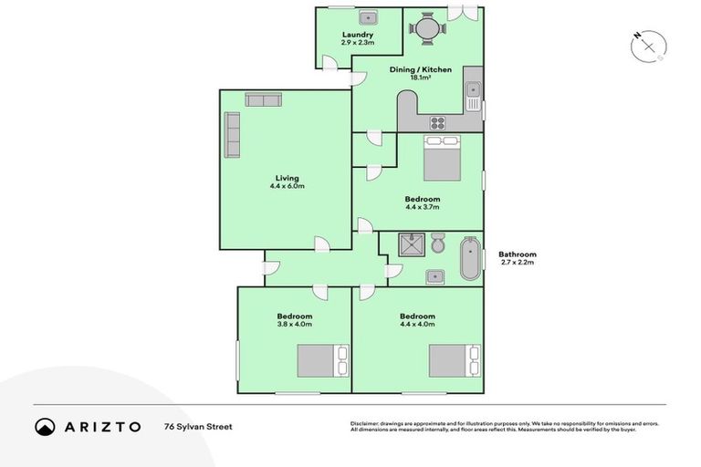 Photo of property in 76 Sylvan Street, Hillmorton, Christchurch, 8024