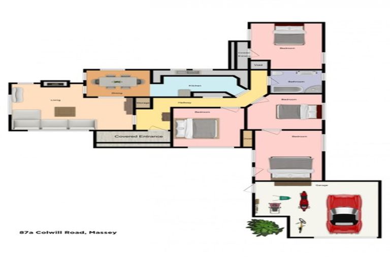 Photo of property in 87a Colwill Road, Massey, Auckland, 0614