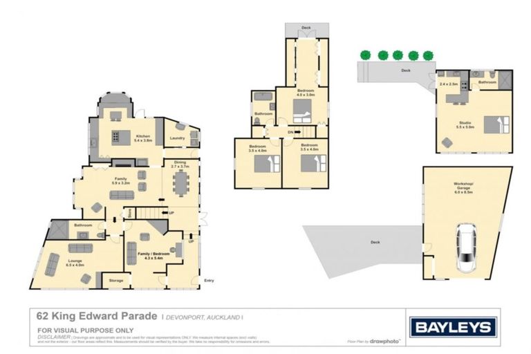 Photo of property in 62 King Edward Parade, Devonport, Auckland, 0624