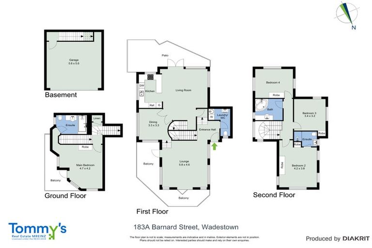 Photo of property in 183a Barnard Street, Wadestown, Wellington, 6012