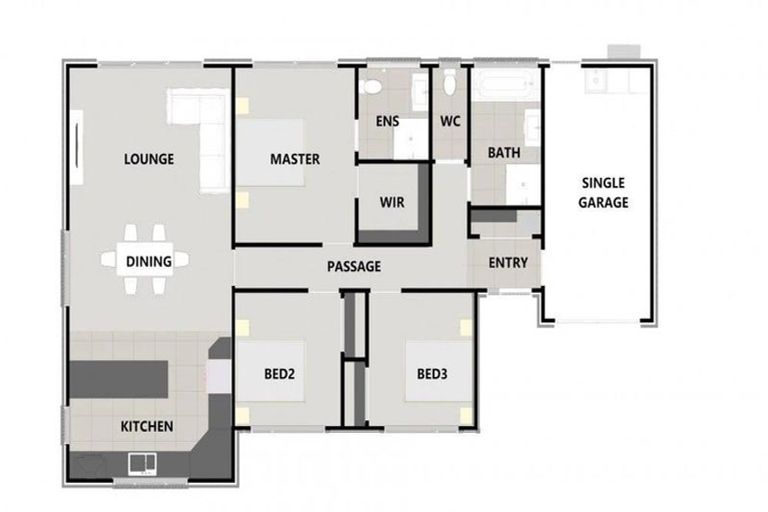 Photo of property in 2 Tania Place, Tikipunga, Whangarei, 0112