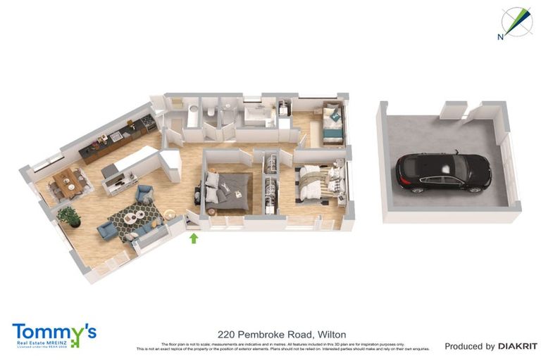 Photo of property in 220 Pembroke Road, Wilton, Wellington, 6012