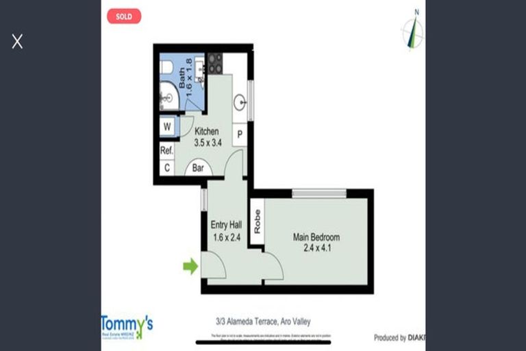 Photo of property in 3 Alameda Terrace, Aro Valley, Wellington, 6021