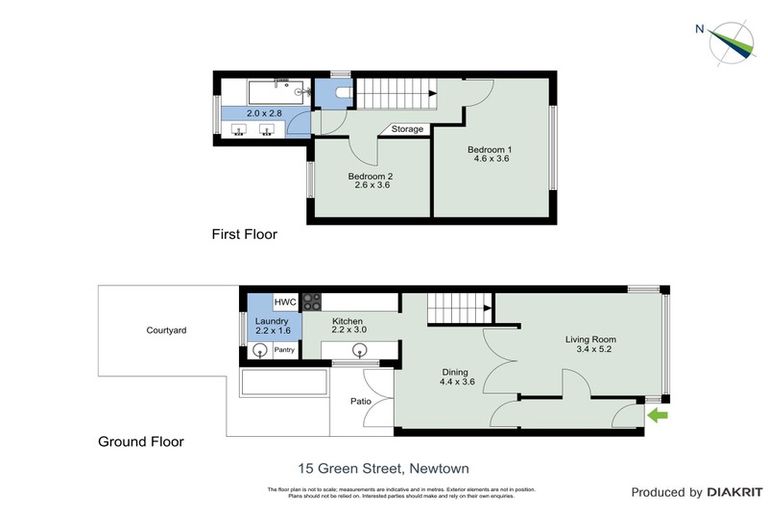 Photo of property in 15 Green Street, Newtown, Wellington, 6021