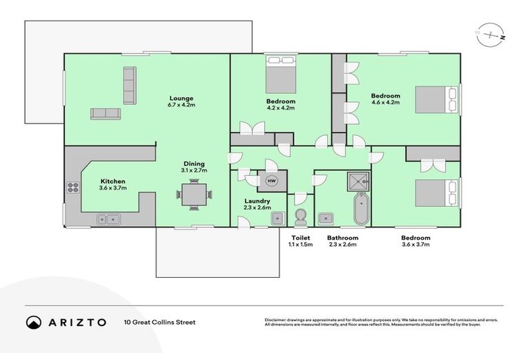 Photo of property in 10 Great Collins Street, Ohaupo, 3803