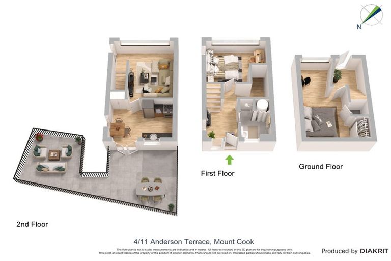 Photo of property in 4/11 Anderson Terrace, Mount Cook, Wellington, 6021