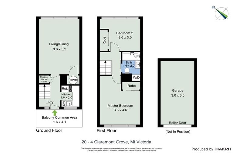 Photo of property in 20/4f Claremont Grove, Mount Victoria, Wellington, 6011