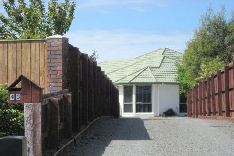 Photo of property in 43 Hewitts Road, Woodend, 7610