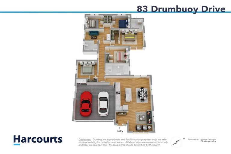 Photo of property in 83 Drumbuoy Drive, Flat Bush, Auckland, 2019