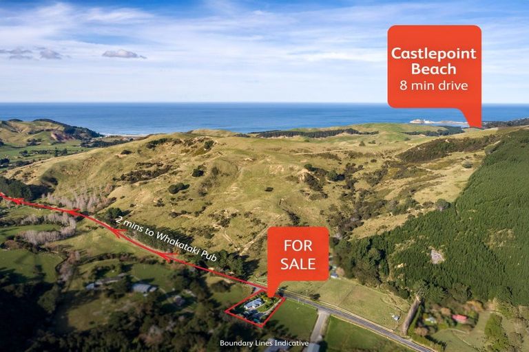 Photo of property in 5523 Masterton Castlepoint Road, Tinui, Masterton, 5889