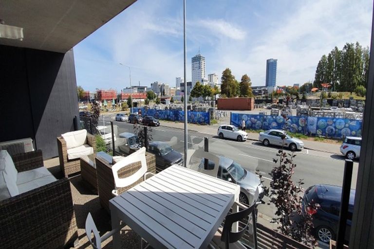 Photo of property in Leicester Executive Apartments, 206/282 Madras Street, Christchurch Central, Christchurch, 8011