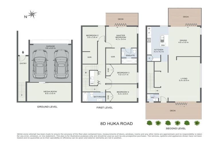 Photo of property in 8d Huka Road, Birkenhead, Auckland, 0626