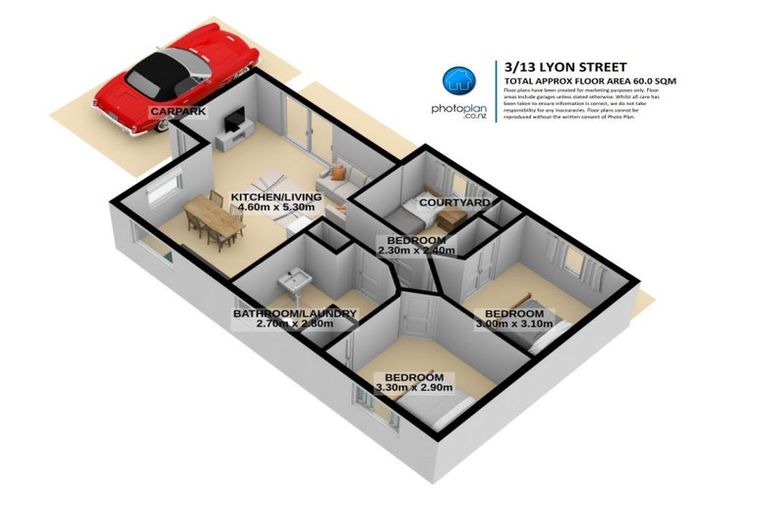 Photo of property in 13u3 Lyon Street, Frankton, Hamilton, 3204