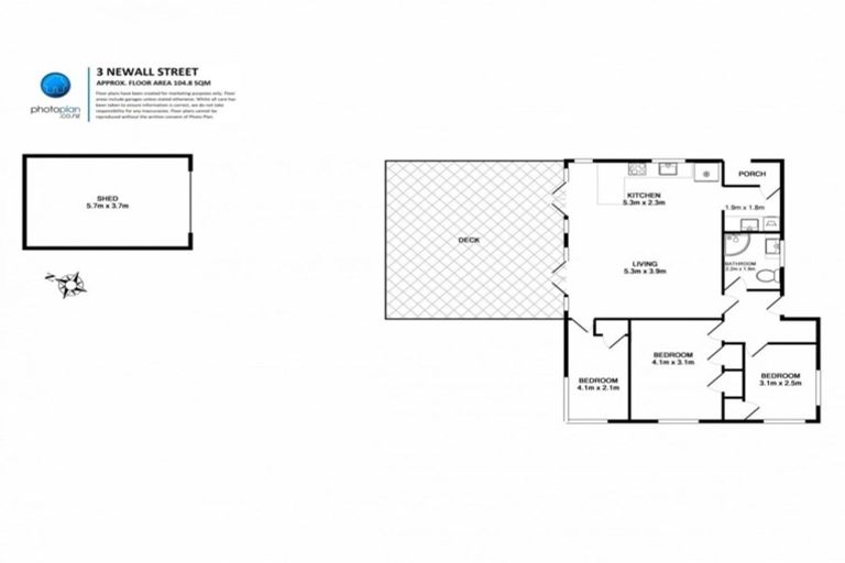 Photo of property in 3 Newall Street, Hamilton East, Hamilton, 3216