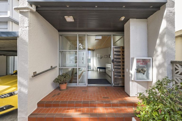 Photo of property in Jellicoe Towers, 191 The Terrace, Wellington Central, Wellington, 6011