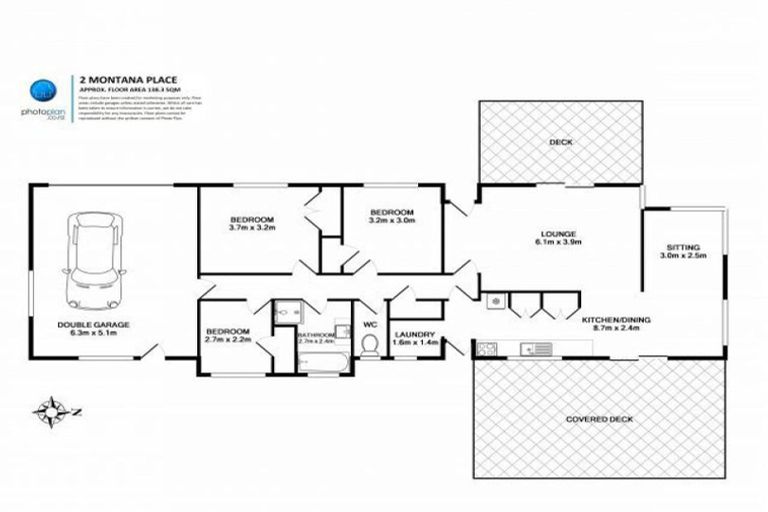 Photo of property in 2 Montana Place, Dinsdale, Hamilton, 3204