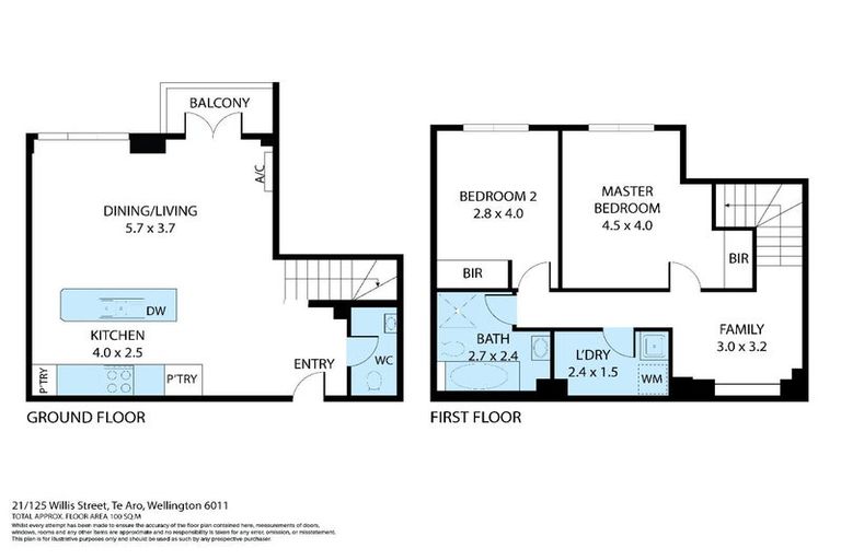 Photo of property in Augusta Apartments, 21/254 Willis Street, Te Aro, Wellington, 6011
