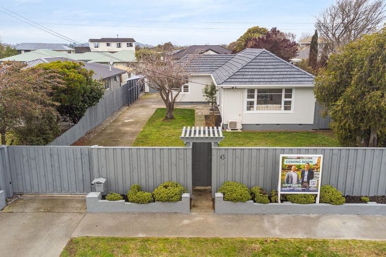 Photo of property in 43 Vivian Street, Burwood, Christchurch, 8083