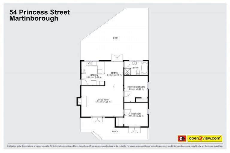 Photo of property in 54 Princess Street, Martinborough, 5711