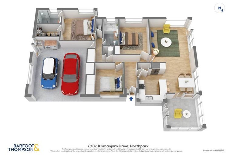 Photo of property in 2/32 Kilimanjaro Drive, Northpark, Auckland, 2013