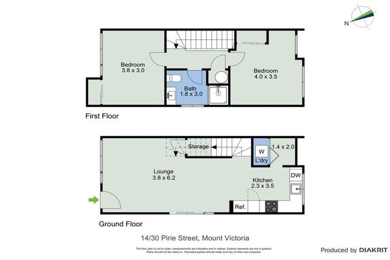 Photo of property in 14/30u Pirie Street, Mount Victoria, Wellington, 6011