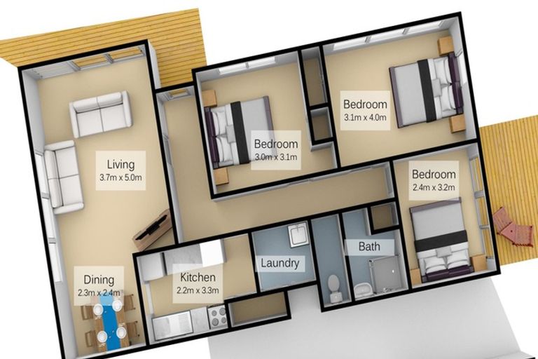 Photo of property in 3 Gadsby Place, Hamilton East, Hamilton, 3216