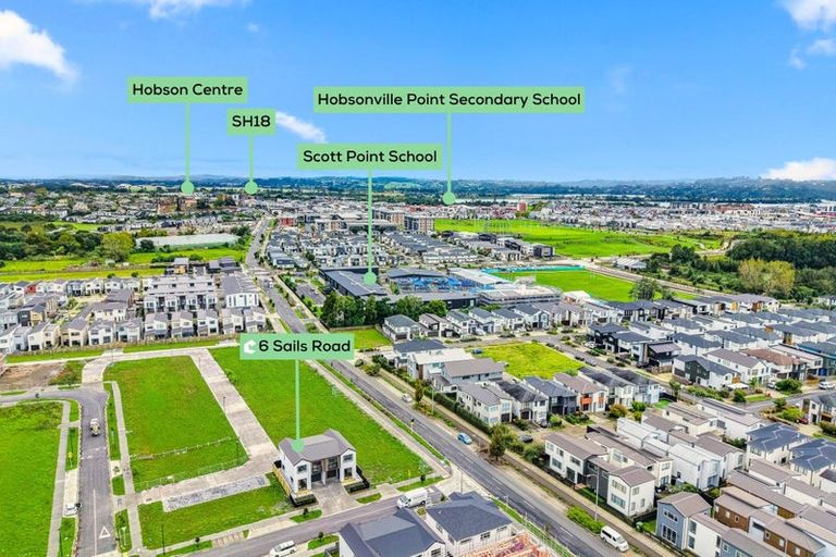 Photo of property in 6 Sails Road, Hobsonville, Auckland, 0616