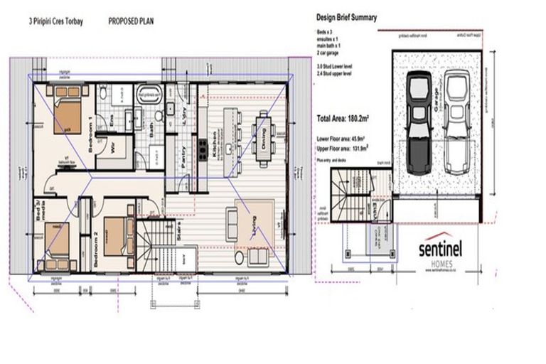 Photo of property in 3a Piripiri Crescent, Torbay, Auckland, 0630