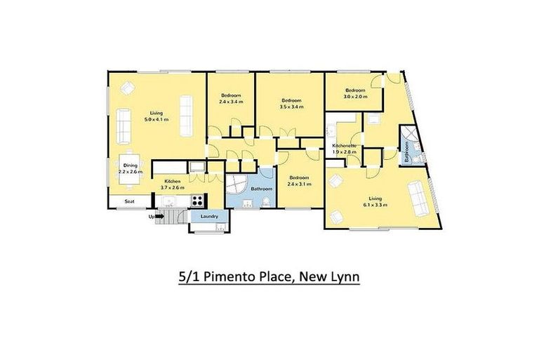 Photo of property in 5/1 Pimento Place, New Lynn, Auckland, 0600