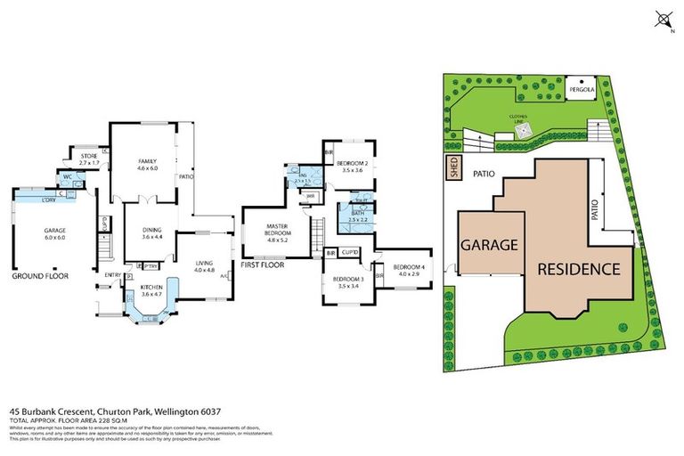 Photo of property in 45 Burbank Crescent, Churton Park, Wellington, 6037