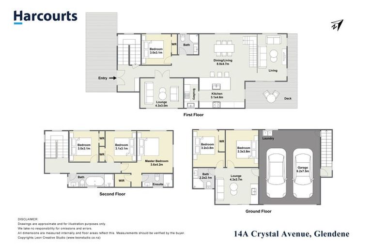 Photo of property in 14a Crystal Avenue, Glendene, Auckland, 0602