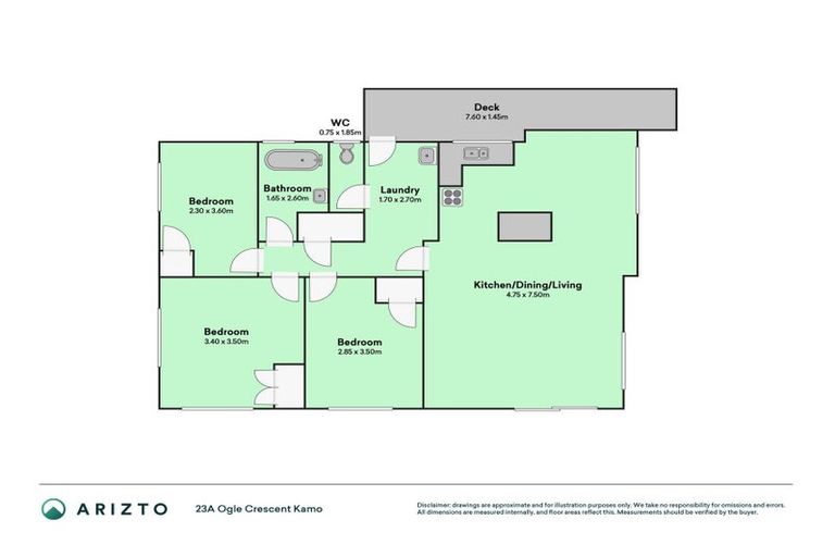 Photo of property in 23a Ogle Crescent, Te Kamo, Whangarei, 0112