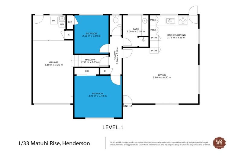 Photo of property in 1/33 Matuhi Rise, Henderson, Auckland, 0612