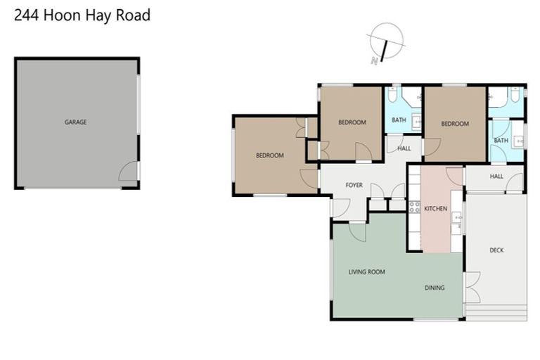 Photo of property in 244 Hoon Hay Road, Hoon Hay, Christchurch, 8025