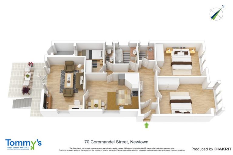 Photo of property in 70 Coromandel Street, Newtown, Wellington, 6021