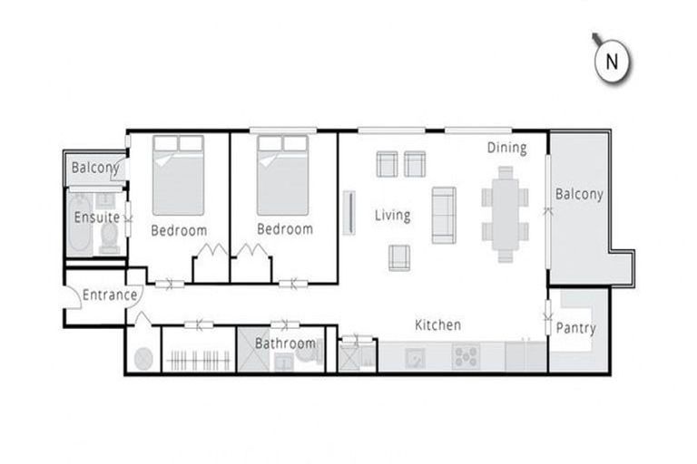 Photo of property in Cubana Apartments, 14/158u Cuba Street, Te Aro, Wellington, 6011