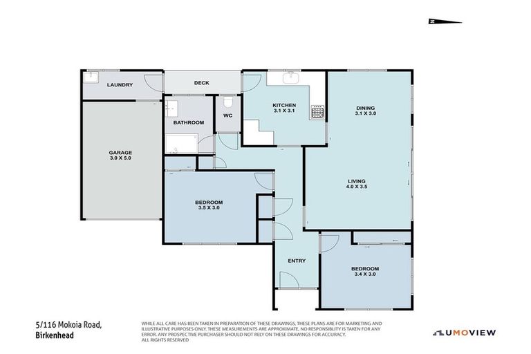 Photo of property in 5/116a Mokoia Road, Chatswood, Auckland, 0626