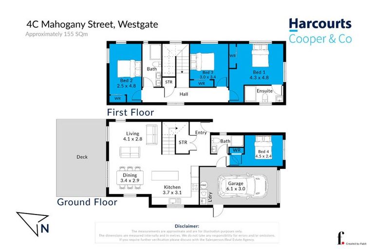 Photo of property in 4c Mahogany Street, Westgate, 0814