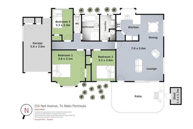 Photo of property in 25 Neil Avenue, Te Atatu Peninsula, Auckland, 0610