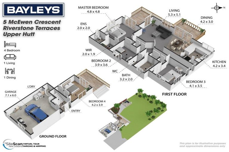 Photo of property in 5 Mcewen Crescent, Riverstone Terraces, Upper Hutt, 5018