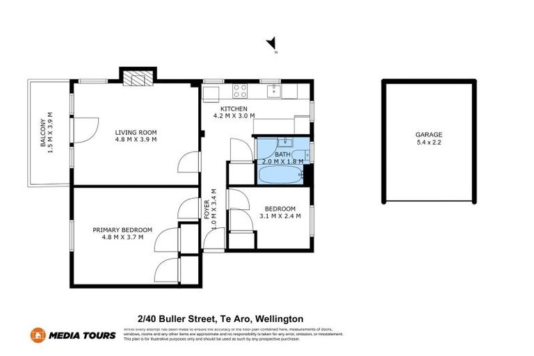 Photo of property in 2/40 Buller Street, Te Aro, Wellington, 6011