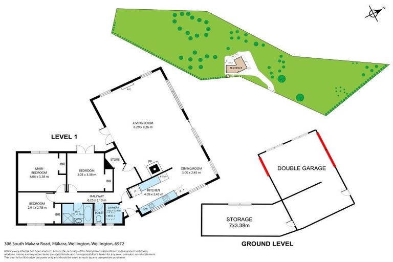 Photo of property in 306 South Makara Road, Makara, Karori, 6972